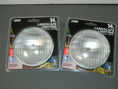 Lot of 2 Feit Electric 14W Low Voltage Landscape Lighting - 12V PAR36 Floodlamp - Изображение 1 из 3