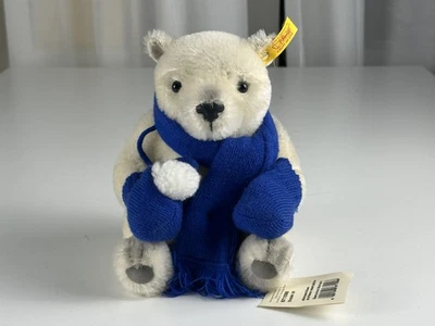 Steiff Tier Teddy Bär 671098 Eisbär 20 cm. Top Zustand   - Bild 1 von 4