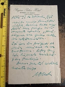 Pablo Neruda Chilean Poet & Nobel Laureate Hand Penned & Signed Letter L1538bb - Picture 1 of 3