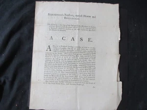 GB 1700s Law Document, 99p Start - Bild 1 von 2