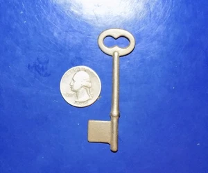 Antiker 2 7/8" Skelett Schlüsselrohling - Bild 1 von 2