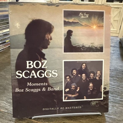 BOZ SCAGGS -- Moments/Boz Scaggs & Band -- LIKE NEW CD -- 2 Albums on 1 - Imagem 1 de 4
