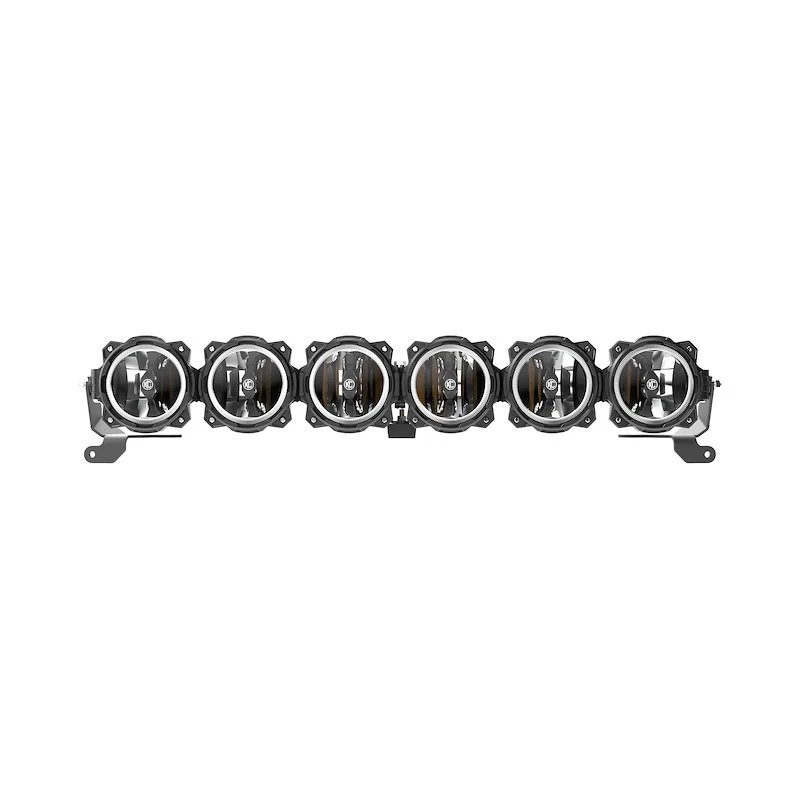 KC HiLiTES 91341Gravity LED Pro6 - 39in Light Bar Kit  21+ Ford Bronco Front Bum - Image 1 of 4