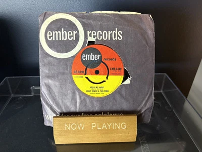 Count Downe & The Zeros Hello My Angel 7” Vinyl Record Single VG - Image 1 of 4