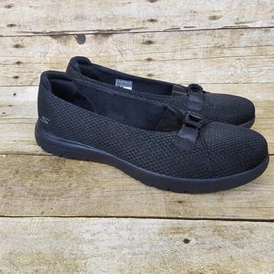 Zapatos sin cordones Skechers On the Go Flex Peony para mujer talla 9,5 GOGA MAT negros 136529 Foto 1 de 4