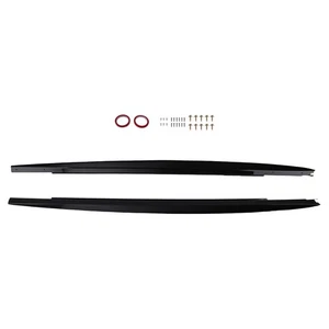 Body Kit Side Skirt Extension for BMW G30 G31 5 Series M Sport 2017-23 Gloss - Picture 1 of 12