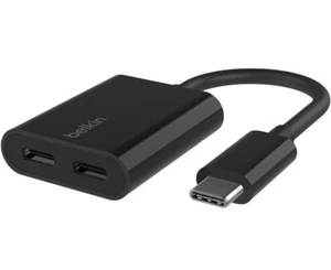 Belkin RockStar 3,5mm Klinken Audio und USB-C Ladeadapter - Photo 1/3