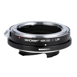 Adattatore concept K&F per obiettivo montaggio Nikon AI(G) per fotocamera Leica M CL Minolta CLE - Foto 1 di 6