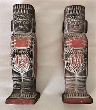 Maya Coloso de Tula Skulpturen, 2 Stück, aus Sammlungsauflösung