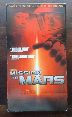 Mission To Mars VHS Tim Robbins Gary Sinise - Image 1 of 3