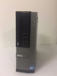 Dell Optiplex 7010 SFF Slim Desktop i5-3470 3.2GHz 8GB,DVD 128gb SSD Win 10 Pro - Picture 1 of 3
