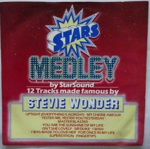 STAR SOUND - STARS MEDLEY STEVIE WONDER 1982 7" VINYL SINGLE. A2041. - Picture 1 of 4
