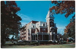 Hospital Sacré-Coeur Plessisville Québec Quebec QC Bois-Francs Chrome Postcard - Imagen 1 de 2