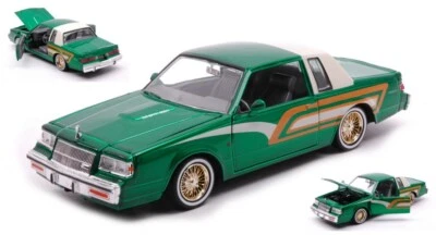 MODELLINO AUTO STATICO DIECAST BUICK REGAL 1987 VERDE MODELLISMO SCALA 1:24 - Immagine 1 di 2