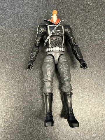 Hasbro Marvel Legends Retro Ghost Rider 6" Figure (BODY & CHAIN & HANDS ONLY) Cover
