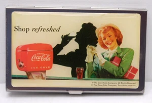 COCA COLA SHOP ERFRISCHTES VISITENKARTENETUI, VANDOR CO. ARTIKEL20029 - Bild 1 von 3