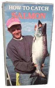 How To Catch Salmon (VHS) Fishing VHS 30 mins. 1989 - Picture 1 of 3