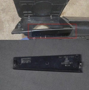VW Passat B3 Puerta Trim Cover Plug 357868179a Negro - Imagen 1 de 13