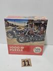 Cobble Hill 1000 PC Puzzle Two For The Road Indian Motorcycle Mobile Gas Station