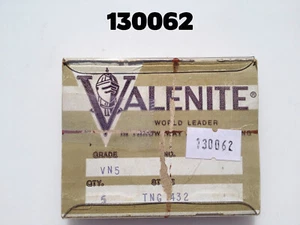 TNG 432 VN5 New Full Package of 5 Valenite Tungsten Carbide Inserts - Picture 1 of 2