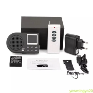 Outdoor Elektrisch MP3 Jagd Vogel Anrufer Sound Player LCD Bildschirm Fernbedienung - Bild 1 von 11