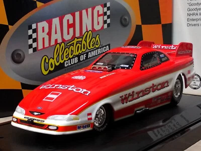 Coche divertido Mustang 1997 vintage NHRA Whit Bazemore Winston Foto 1 de 4