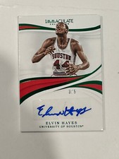 2016 Panini Immaculate Collection Collegiate Ink Elvin Hayes Emerald #47 auto/5