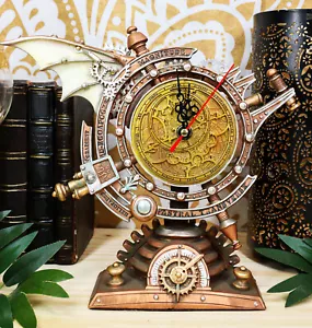 Ebros Steampunk Celestial Intergalactic Stormgrave Chronometer Decorative Clock - Picture 1 of 6