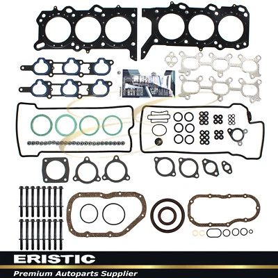 Fits 01-07 SUZUKI GRAND VITARA XL-7 2.7L DOHC Full Gasket Set w/ Head bolts H27A - Image 1 of 4