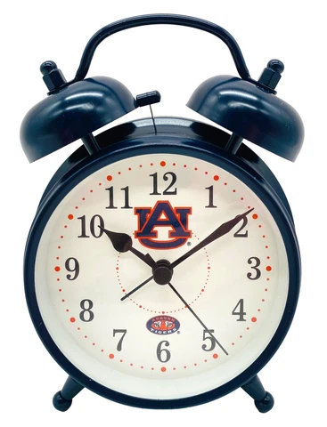 Auburn Tigers Vintage Alarm Clock by Eagles Wings-NIB Cover