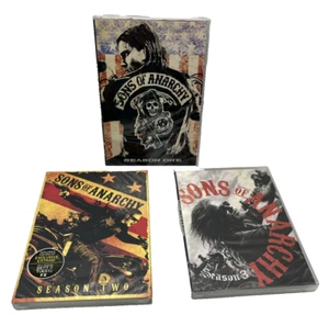 Sons Of Anarchy: Seasons 1-2-3 (12-Disc DVD Set) New & Sealed - Picture 1 of 5