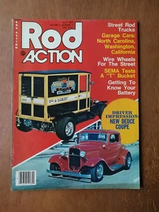Rod Action Magazine July 1977 Street Rod Trucks - Model T Bucket - How To Guide - Imagen 1 de 2