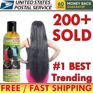 Natural Hair Growth Oil, Veganic Natural Hair Growth Oil Hair Care 50ml - Picture 1 of 15