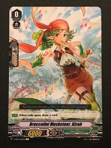 Cardfight Vanguard: Mosquetero Broccolini, Kirah V-EB03/062EN C - Neo Néctar - Imagen 1 de 1