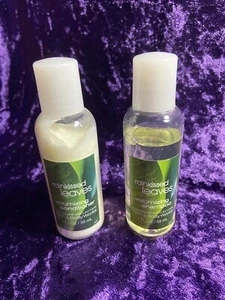 Bath & Body Works Rainkissed Leaves Vintage 2000s Packaging Shampoo Conditioner - Picture 1 of 6