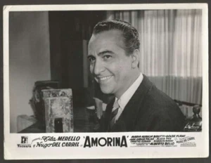 FOTO REAL 1961 Cantante y actor de tango argentino Hugo del Carril - Imagen 1 de 2