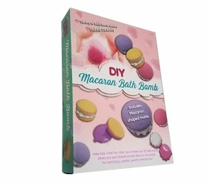 DIY Macaron Bath Bomb Kit, Includes Macaron shaped molds - Endless Creativity - Picture 1 of 3