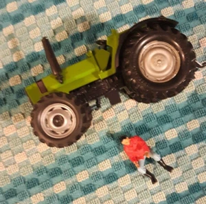 Figura de tractor y agricultor vintage 1/32 Britains England Deutz Fahr DX110 - Imagen 1 de 6