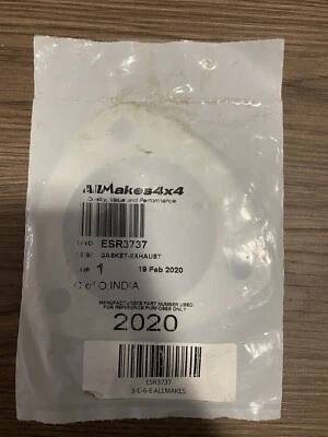 JUNTA DE ESCAPE LAND ROVER GAMA SPORT LR3 LR4 DEFENDER DISCOVERY ESR3737 TODOM Foto 1 de 4