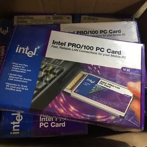LastChance  1pk Intel PRO/100 PC Card MBLA1600 - Picture 1 of 2