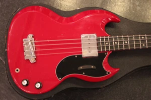 Gibson 1965 EB-0 Original Cardinal Red Finish"" - Picture 1 of 5