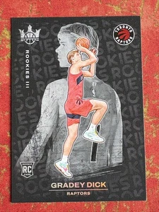 2023-24 Panini Court Kings Gradey Dick #144 Tier Three RC Rookie Toronto Raptors - Picture 1 of 2