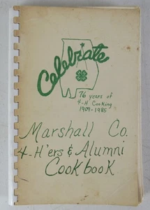 Marshall County 4H Alumni Cookbook 1985 Albertville Alabama - Imagen 1 de 8