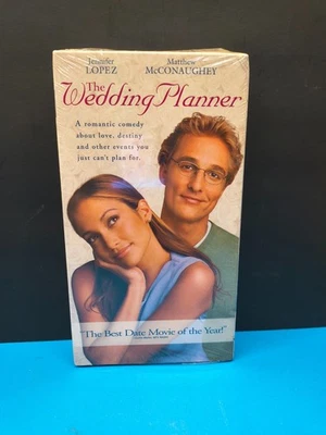 The Wedding Planner VHS Tape Sealed Matthew McConaughey - Image 1 of 3