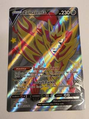 Zamazenta V (Shiny) SWSH293 SWSH: Sword & Shield Promo Cards Holo - Image 1 of 4