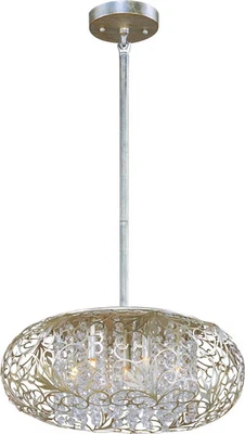 Maxim Lighting 24154BCGS Arabesque 7-Light Ceiling Pendant in Golden Silver - Image 1 of 2