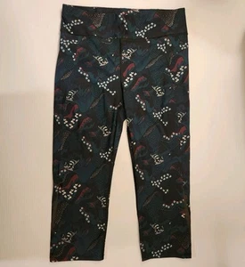 NUEVO CON ETIQUETAS Leggings Sweaty Betty Para Mujer Gravedad Cero Cortos Estampado Azul Talla L - Imagen 1 de 7