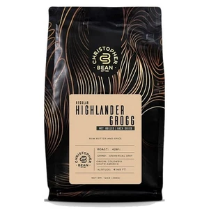Christopher Bean Coffee HIGHLANDER GROGG Flavored Coffee 1-12-Ounce Bag - Picture 1 of 5