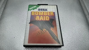 Bomber Raid Sega Master System W/Manual 8 Bit Retro 1988 #1267 - Picture 1 of 13