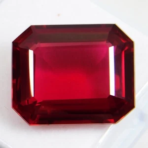 Certified 21.30 Ct Natural Pigeon Blood Red Ruby Stunning Genuine Gemstone - Picture 1 of 18